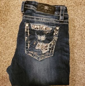 Miss Me Jean's Dark Wash